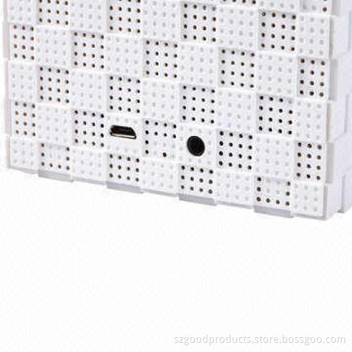 Magic Cube Bluetooth Speakers with 1,200mAh High Capacity Battery, Super Long Music Play Time